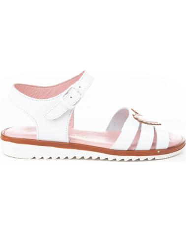 Sandalen für Mädchen ANGELITOS SANDALIA PIEL 573 BLANCO