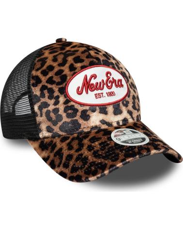 NEW ERA GORRA MARRON WMNS LEOPARD MC AF TRUCKER VARIOS COLORES