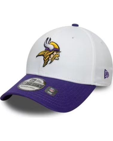 NEW ERA GORRA BLANCA VIKINGS NFL TEAM LOGO 39THIRTY MINVIK BLANCO