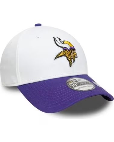 NEW ERA GORRA BLANCA VIKINGS NFL TEAM LOGO 39THIRTY MINVIK BLANCO