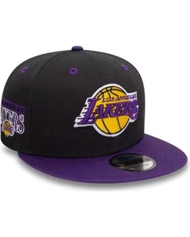 NEW ERA Gorra La Lakers 9Fifty Snapback en negro para unisex NEGRO