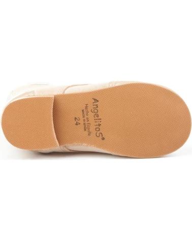Botines de Niña ANGELITOS PASCUALONA PIEL 599 CAMEL