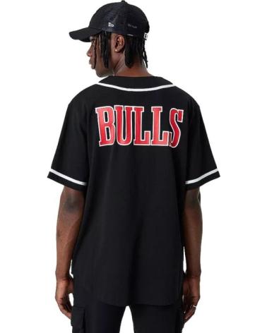 NEW ERA BEISBOLERA BULLS BASEBALL JERSEY CHIBUL NEGRO
