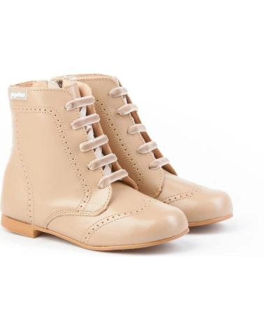 Stivaletti per Bambina ANGELITOS PASCUALONA PIEL 600 CAMEL