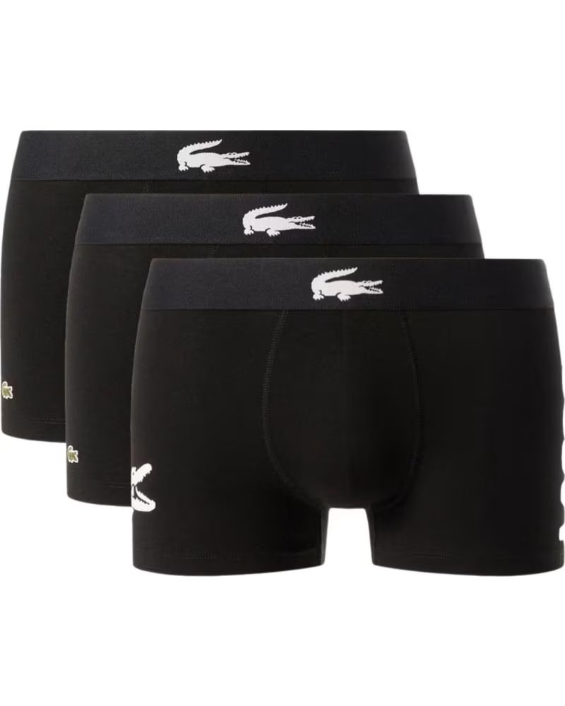 LACOSTE CALZONCILLO 5H12919DI EN PARA HOMBRE NEGRO