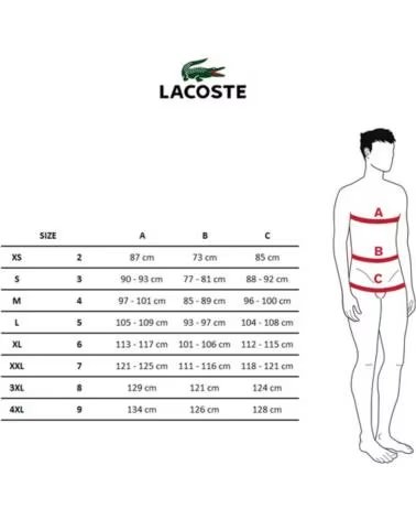 LACOSTE CALZONCILLO 5H12919DI EN PARA HOMBRE NEGRO