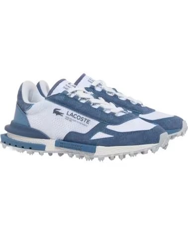 LACOSTE Zapatillas Elite Active en blanco para hombre WHT-DK BLU