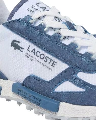 LACOSTE Zapatillas Elite Active en blanco para hombre WHT-DK BLU