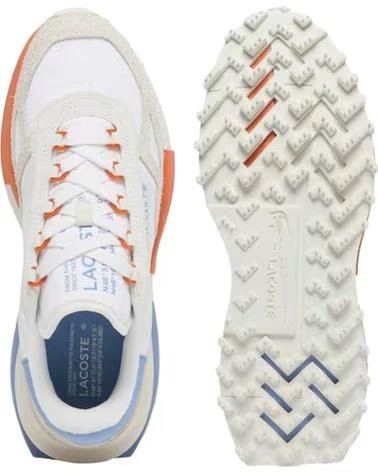 LACOSTE Zapatillas 51Sma0042-1T3 en blanco para hombre WHT-LT BLU