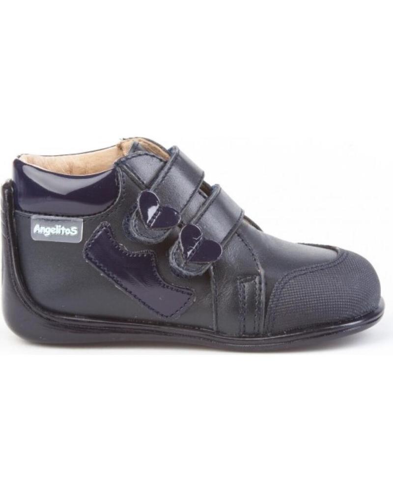 Botins de Menino ANGELITOS BOTITA NEO GATEO PIEL 606 MARINO