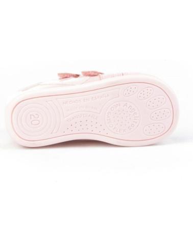 Botines de Niña ANGELITOS BOTITA NEO GATEO PIEL 606 ROSA