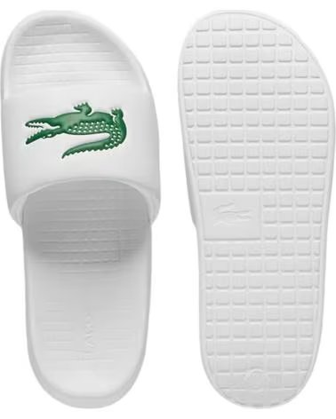 LACOSTE CHANCLAS EN PARA HOMBRE BLANCO