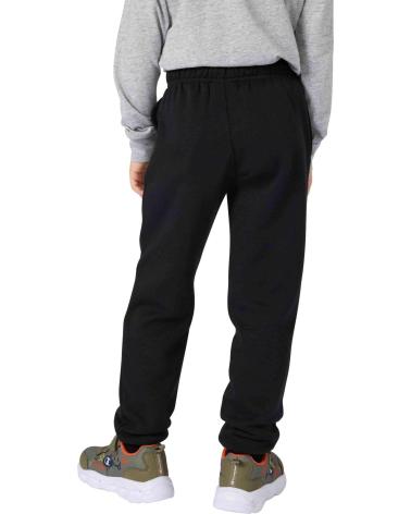 CHAMPION PANTALON JUNIOR BIG SCRIPT LOGO JOGGER NEGRO