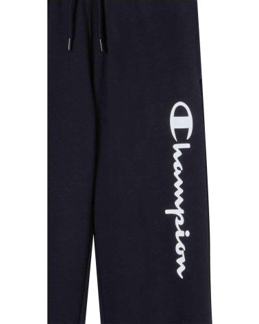 CHAMPION PANTALON JUNIOR BIG SCRIPT LOGO JOGGER NEGRO