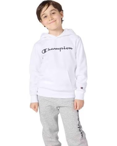 CHAMPION SUDADERA CON CAPUCHA 307352WW001 EN PARA NINOS UNISEX BLANCO