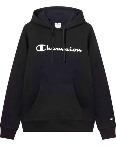 CHAMPION SUDADERA CON CAPUCHA 221809KK001 EN BLANCO PARA HOMBRE NEGRO