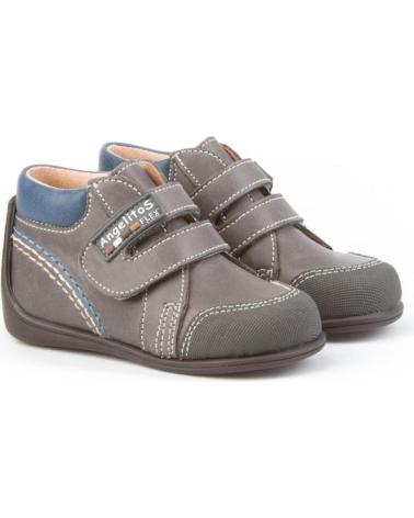 Stivaletti per Bambina e Bambino ANGELITOS BOTITA PIEL 610 GRIS