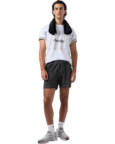 CHAMPION CAMISETA DE MANGA CORTA 221309WW001 EN PARA UNISEX BLANCO