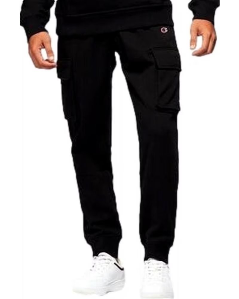 PANTALONI CARGO CHAMPION 220298KK001 RIB CUFF NEGRO