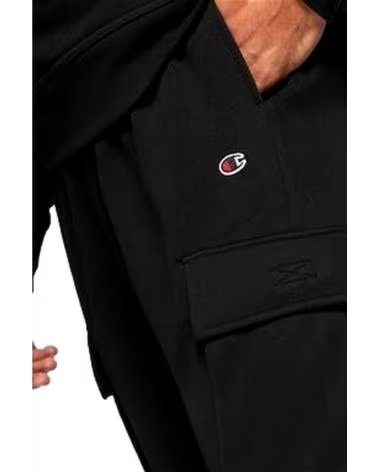 PANTALONI CARGO CHAMPION 220298KK001 RIB CUFF NEGRO