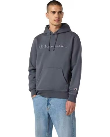 CHAMPION SUDADERA CON CAPUCHA 220271KK022 EN GRIS PARA UNISEX MARENGO