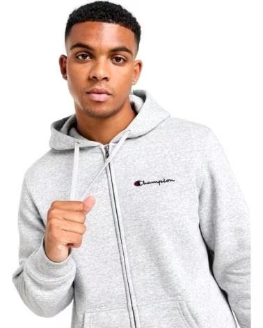 CHAMPION SUDADERA CON CAPUCHA 220260EM021 EN PARA HOMBRE GRIS