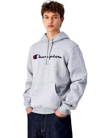 CHAMPION SUDADERA CON CAPUCHA 220253EM021 EN PARA UNISEX GRIS