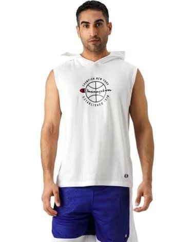 CHAMPION CAMISETA BLANCA TIRANTES SLEEVELESS HOODED TEE BLANCO