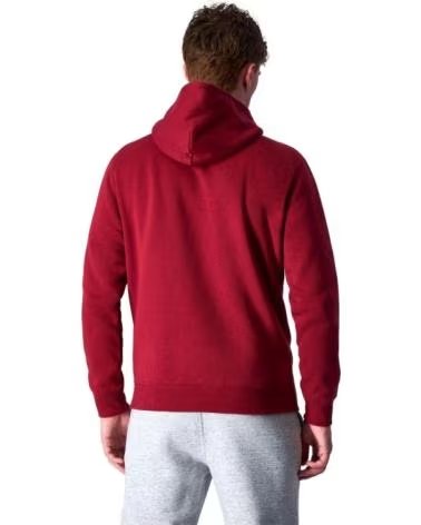 CHAMPION SUDADERA GRANATE EMBROIDERED SCRIPT LOGO HOODIE ROJO