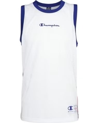 CHAMPION STREET BASKET TANK TOP WEISS - REF 218769-WW001 BLANCO