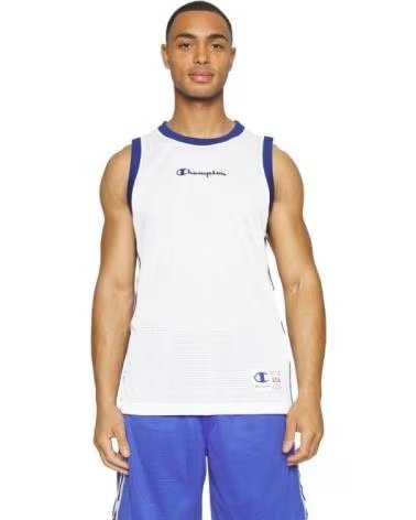 CHAMPION STREET BASKET TANK TOP WEISS - REF 218769-WW001 BLANCO