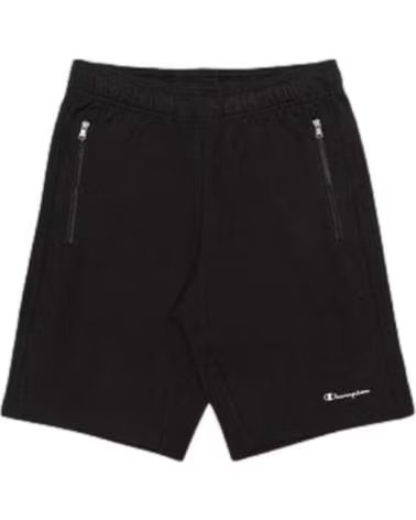 CHAMPION BERMUDA NEGRA LEGACY ZIPPER POCKET SHORT NEGRO