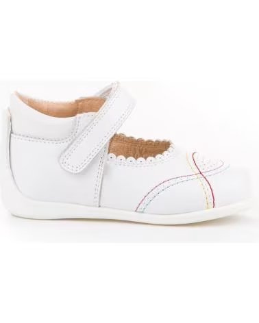 Chaussures pour Fille ANGELITOS MERCEDITA PIEL 614 BLANCO