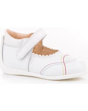 Chaussures pour Fille ANGELITOS MERCEDITA PIEL 614 BLANCO