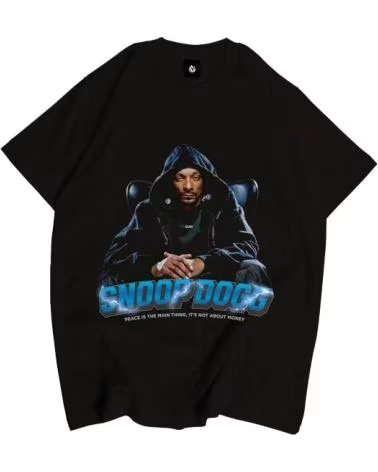 CLAN CAMISETA NEGRA SNOOP DOG TEE NEGRO