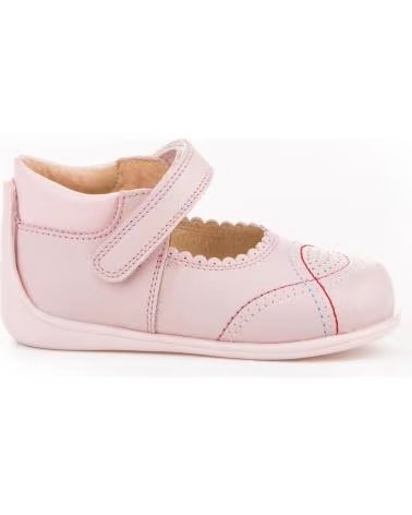 Sapatos de Menina ANGELITOS MERCEDITA PIEL 614 ROSA