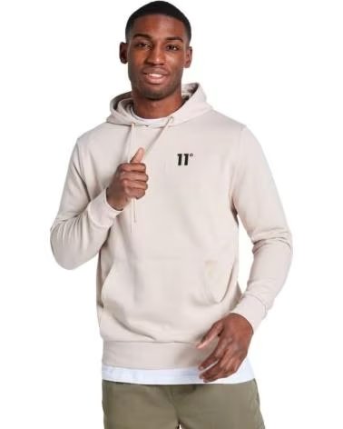 11 DEGREES SUDADERA CON CAPUCHA 11D3187463 EN PARA HOMBRE BEIGE