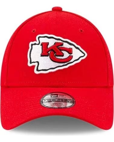 NEW ERA GORRA ROJA KANSAS CHIEFS YOUTH LEAGUE KANCHI ROJO