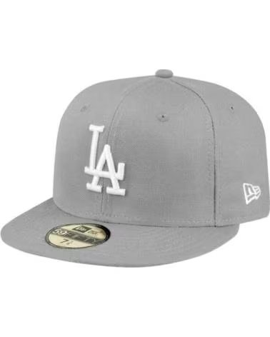NEW ERA GORRA DODGERS MLB BASIC 59FIFTY LOSDOD GRIS