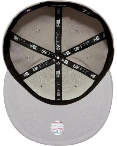 NEW ERA GORRA DODGERS MLB BASIC 59FIFTY LOSDOD GRIS