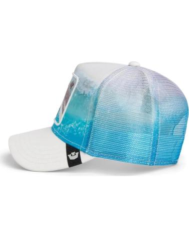 GOORIN BROS GORRA SUBLIMADA DELFIN DOLPHIN IN THE ELEMENT TRUCKER CAP BLANCO