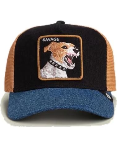 GOORIN BROS GORRA 1012669DEN05 EN NARANJA PARA UNISEX NEGRO