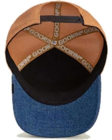 GOORIN BROS GORRA 1012669DEN05 EN NARANJA PARA UNISEX NEGRO