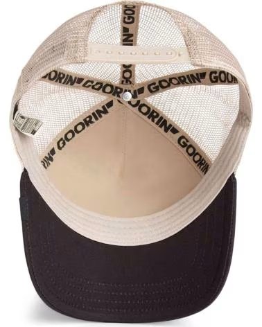 GOORIN BROS GORRA NEGRA ROTTWEILLER BAD BOY TRUCKER CAP NEGRO
