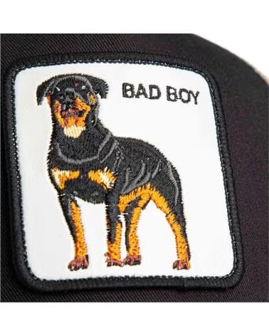 GOORIN BROS GORRA NEGRA ROTTWEILLER BAD BOY TRUCKER CAP NEGRO