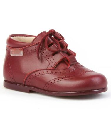 Chaussures pour Fille et Garçon ANGELITOS BOTITA INGLESITA PIEL 627 BURDEOS