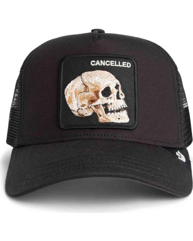 GOORIN BROS GORRA THE CANCELLED SKULL TRUCKER 1178408 NEGRO