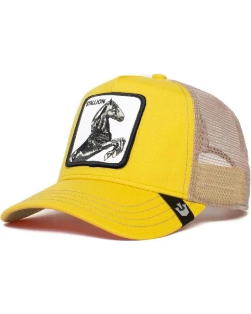 GOORIN BROS GORRA AMARILLA CABALLO THE STALLION TRUCKER CAP AMARILLO