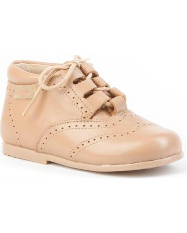 Chaussures pour Fille et Garçon ANGELITOS BOTITA INGLESITA PIEL 627 CAMEL