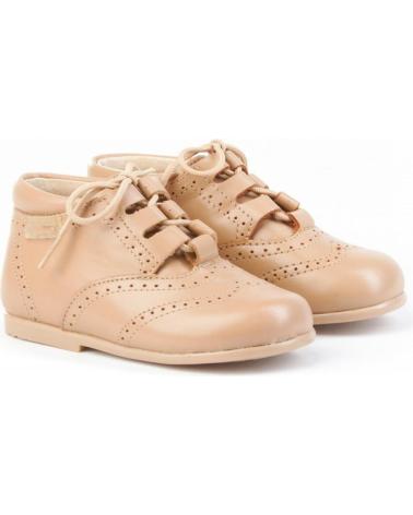 Sapatos de Menina e Menino ANGELITOS BOTITA INGLESITA PIEL 627 CAMEL
